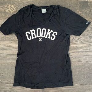 Crooks & Castles black shirt